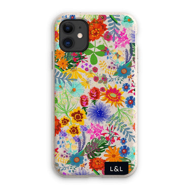 Floral Pattern Eco Phone Case - Loam & Lore